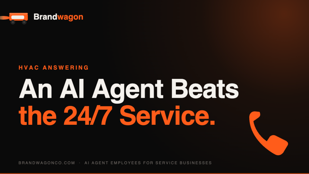 An AI Agent Beats the 24/7 Service. | BrandWagon