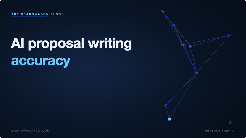 AI proposal writing accuracy - BrandWagon Revenue Fabric