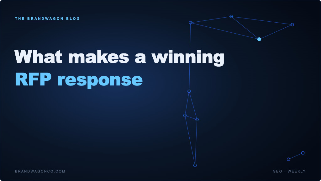 What makes a winning RFP response - BrandWagon